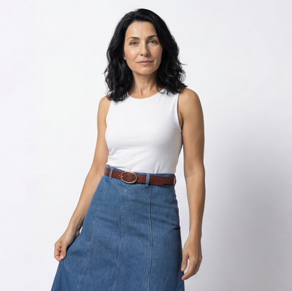 OANA | FUSTĂ MAXI DIN DENIM