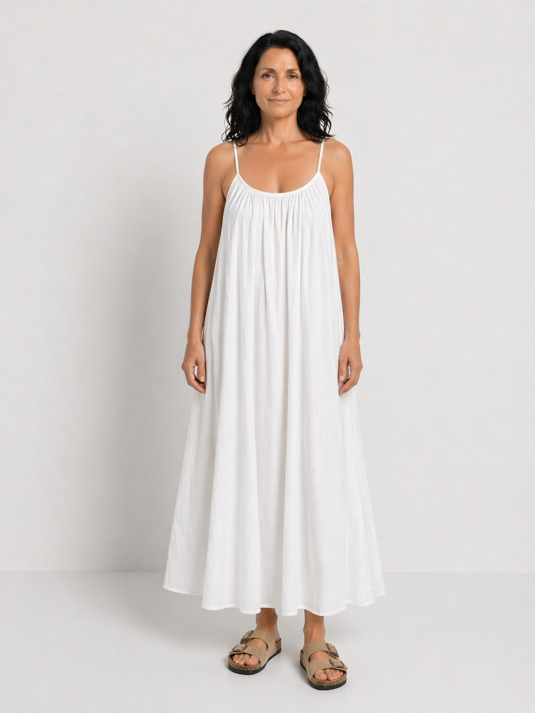 VICTORIA | ROCHIE MAXI CU LINIE FLUIDĂ