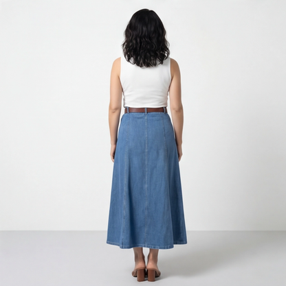 OANA | FUSTĂ MAXI DIN DENIM