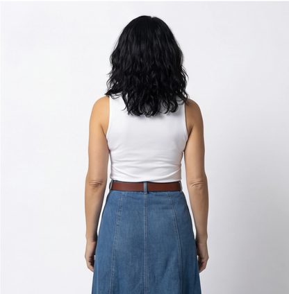 OANA | FUSTĂ MAXI DIN DENIM