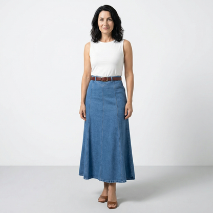 OANA | FUSTĂ MAXI DIN DENIM