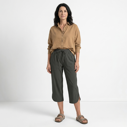 ILEANA | PANTALONI 3/4 LEJERI CONFORT