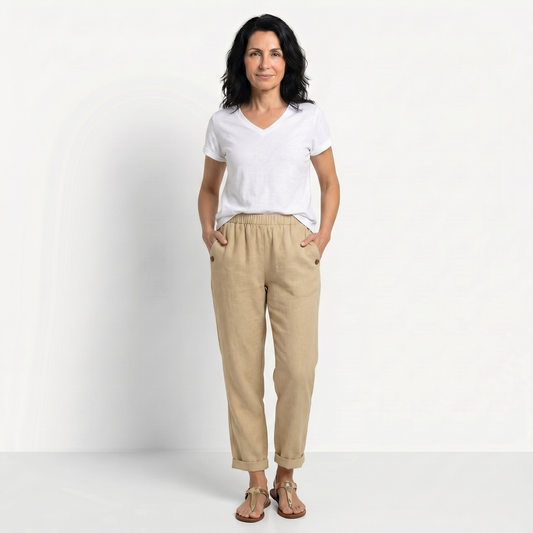 CORNELIA | PANTALONI LEJERI CONFORT ZILNIC