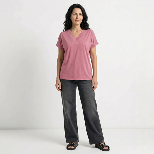 IRIS | TRICOU LEJER DECOLTEU V