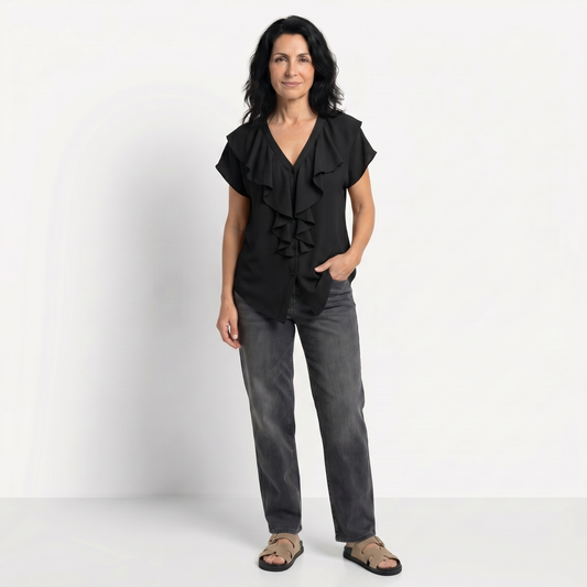 ALONA | TRICOU CU VOLANE ELEGANT